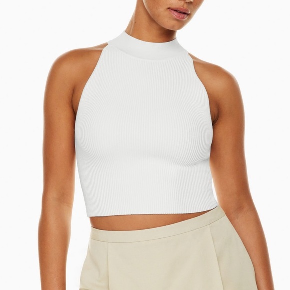 Artizia Babaton Sculpt Knit Mockneck Halter Top
Ribbed Tank- bubble gum pink NWT - Picture 4 of 4